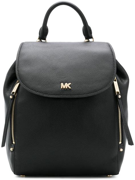 michael kors evie backpack medium|Michael Kors Women's Evie Medium Backpack, Black, One Size .